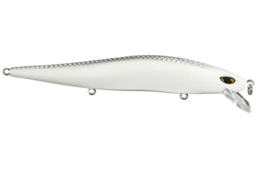 Image of Duckett Fishing Reveal Forward Facing Sonar Jerkbait, 4.5in, 3/4oz, Gray Albino, DBRJ 3/4 GA