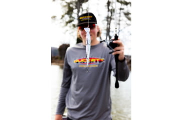 Image of Duckett Fishing Reveal Forward Facing Sonar Jerkbait, 4.5in, 3/4oz, Pro Blue, DBRJ 3/4 PB