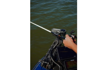Image of Duckett Fishing Silhouette Fast Spinning, Medium Heavy, White/Black, 7 ft, DFSI70MH-S
