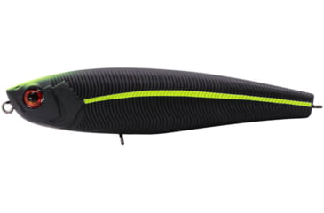 Image of Duckett Fishing Super Sound 95 Topwater, 3-3/4in, 1/2oz, Black Chartreuse, MXTW95 BC