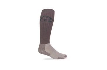 Image of Ducks Unlimited Tall Merino Wool Heavy Boot Sock - Mens, Mocha, Large 9997