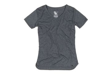 Image of Duckworth Vapor V-Tee, Charcoal, XS, 20355ChcS