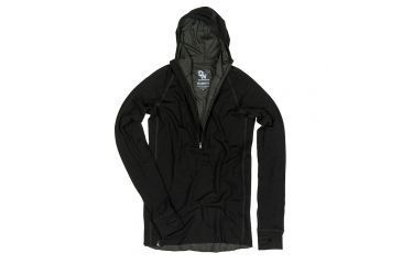 Image of Duckworth Comet 1/2 Zip - Mens, Black, Small, DW10557-01-1