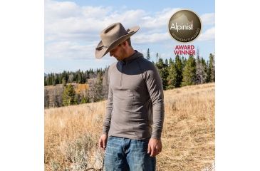 Image of Duckworth Maverick Snorkel Hood - Men's -Dark Olive-Small