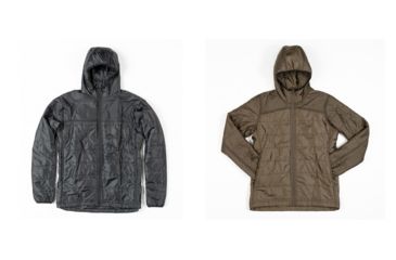 Image of Duckworth WoolCloud Full Zip Hoody - Men's, Black, Olive