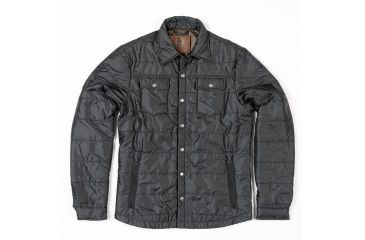 Image of Duckworth WoolCloud Snap Shirt - Men's, Black, Small, DW10914-01-1