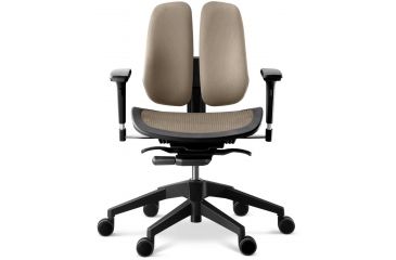 Image of Duorest Alpha 60N Mesh Office Chair, Brown A-60N-MESH BROWN