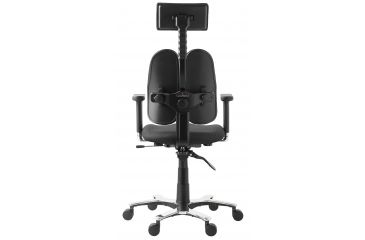 Image of Duorest Leaders Wheeled Office Chair DD7500 - Black