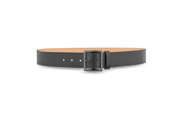 Image of 1-3/4" Plain Leather Garrison Belt with Black Buckle