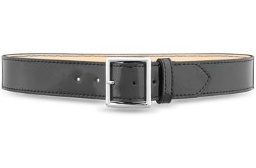 Image of DutyMan 1-3/4inch Hi-gloss Leather Garrison Belt With Nickel Buckle DTY-1631-34-9031