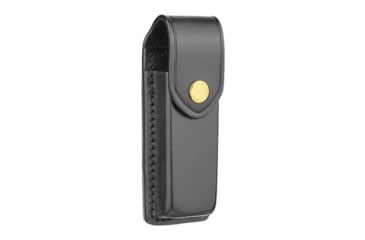 Image of Plain Black Leather Single Magazine Holder for 9mm