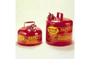 Image of Eagle Manufacturing Type I Safety Cans, Galvanized Steel, Eagle Manufacturing UI-4S 1.9 L (2 qt.)