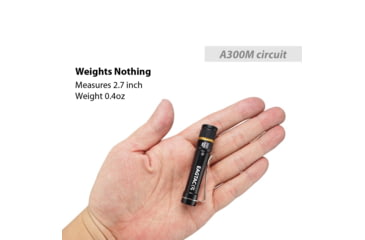 Image of EAGTAC D25AAA RED/BLUE/GRAY/GOLDED Flashlight, Nichia 219B LED, 115lm, Black, D25AAA-219B-NW