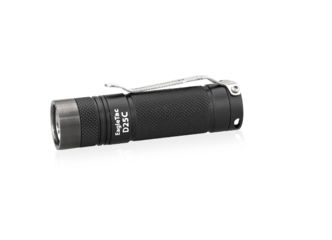 Image of Eagtac D25C RC Clicky Flashlight, XP-G2 R5 NW LED, 352lm,1xCR123A,1x16340, Black 1733