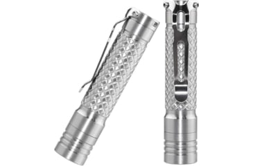Image of EAGTAC D3A RC Titanium Flashlight,Luminus SST20 CRI-95 4000K NW LED, 275lm, Silver, D3A-CLICKY-TI-SST20-NW