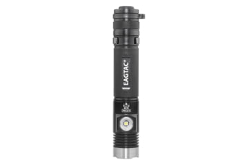 Image of EAGTAC DX30LC2-SR Side-LED Rechargeable Flashlight Kit, Spot XP-L HI V2 NW w/ Flood Nichia 219B CRI92 5700K LED, 1080lm/390lm, Black, DX30LC2SR-XPLHINW-SIDE219B-KIT