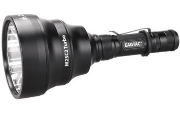 Image of Eagtac M25C2 Turbo  Flashlight, XM-L2 CW U2 LED, 1180lm, Black 2259