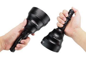 Image of Eagtac M25C2 Turbo  Flashlight, XM-L2 CW U2 LED, 1180lm, Black 2259