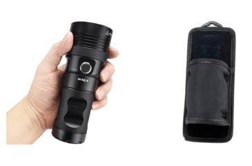 Image of EAGTAC MX25L4 Flashlight, XHP50 J4 LED, 3640lm, Black, MX25L4-XHP50-BASE-CW