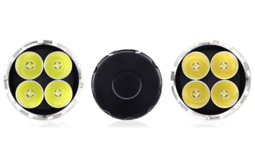 Image of EAGTAC MX25L4C Flashlight Kit, 4 XM-L2 U2 NW LED, 4800lm, Black, MX25L4C-4*XML2-KIT-NW