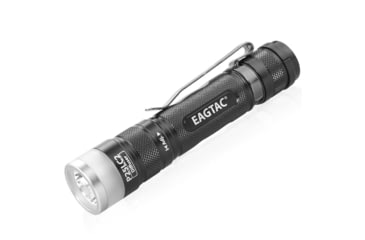 Image of EAGTAC P25LC2 Diffuser Flashlight, XM-L2 U2 NW w/ LEDarray LED, 1150lm w/ 475lm, Black, P25LC2-Diffuser-XML2-NW