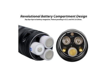 Image of EAGTAC SX25A6 Flashlight Kit, XM-L2 CW U4 LED, 1494lm, Black, SX25A6-XML2-KIT-CW