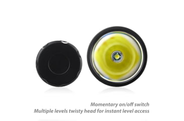 Image of EAGTAC SX25A6 Flashlight Kit, XM-L2 CW U4 LED, 1494lm, Black, SX25A6-XML2-KIT-CW