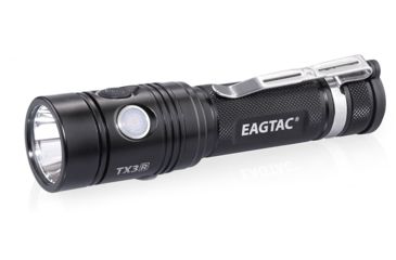 Image of EAGTAC TX3L BASE XJP35 HI CW, 2100 Lumen, USB Rechargeable, 18650 Led Flashlight, Black, Medium 4237