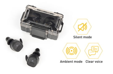 Image of Earmor Bluetooth Active Hearing Protection &amp; Enhancement Ear Plugs