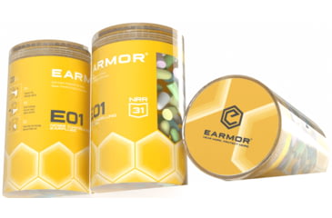 Image of Earmor Noise Cancelling Ear Plugs, 31db, 120 Pieces, Multi, E01 Combination