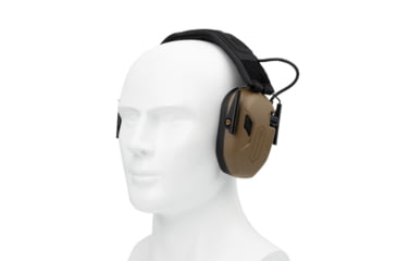 Image of Earmor Sport Shooting ElectronicEar Muffs w/ Foam Earpads, 22dB, Coyote Brown, M300A-CB