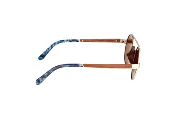 Image of Earth Anakena Sunglasses, Brown Frame, Brown Polarized Lens, Brown/Brown, One Size, ESG038B