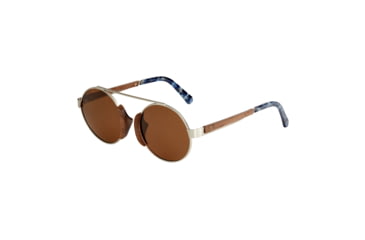 Image of Earth Anakena Sunglasses, Brown Frame, Brown Polarized Lens, Brown/Brown, One Size, ESG038B