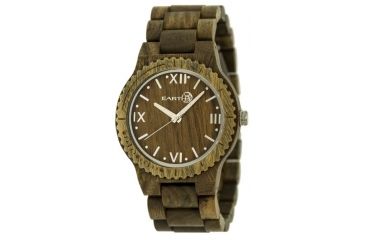 Image of Earth Bighorn Watch, Olive Wooden Case ETHEW3504