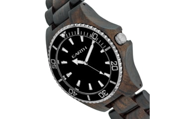 Image of Earth Centurion Watch, Black/Dark Brown, One Size, ETHEW6002