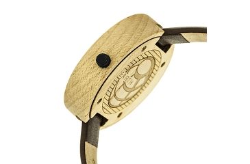 Image of Ew3801 Brush Ladies Watch, Dark Brown