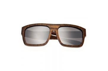 Image of Earth Hermosa Ebony Wood Sunglasses, Brown Stripe Wood, ESG097WB