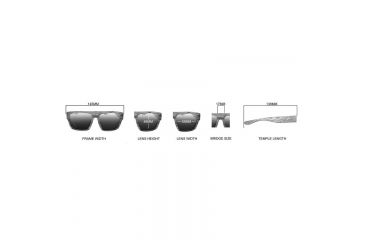 Image of Earth Hermosa Ebony Wood Sunglasses, Brown Stripe Wood, ESG097WB