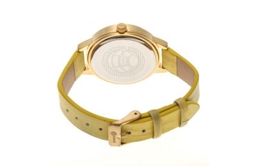 Image of Ladies Autumn Watch,40mm,Brushed Metal Gold Bezel,Yellow Band