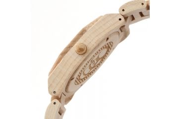Image of Earth Medullary Ray Wooden Watch, Khaki/Tan, Men ETHEW1901