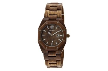 Image of Earth Medullary Ray Wooden Watch, Olive, Unisex ETHEW1904