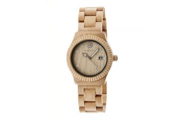 Image of Earth Pith Wooden Unisex Watch, Khaki/Tan ETHEW1801
