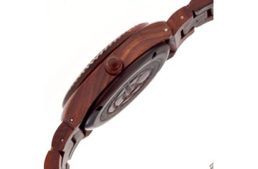 Image of Earth Pith Wooden Unisex Watch, Red ETHEW1803