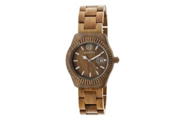 Image of Earth Pith Wooden Unisex Watch, Olive ETHEW1804