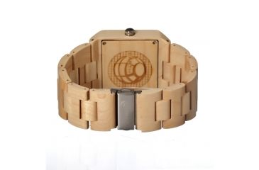 Image of Earth Rhizomes Wooden Unisex Watch, Khaki/Tan ETHEW1201