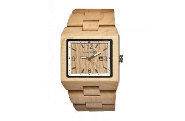 Image of Earth Rhizomes Wooden Unisex Watch, Khaki/Tan ETHEW1201