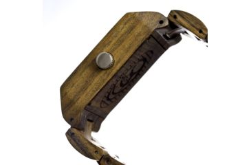 Image of Earth Rhizomes Wooden Unisex Watch, Olive ETHEW1204