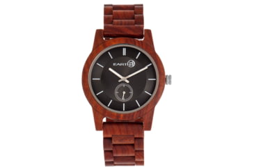 Image of Earth Wood Blue Ridge Bracelet Watch, Red, One Size, ETHEW5803