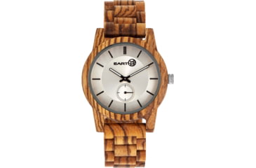 Image of Earth Wood Blue Ridge Bracelet Watch, Zebra, One Size, ETHEW5805
