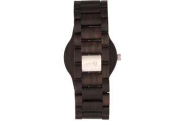 Image of Earth Wood Bonsai Bracelet Watch w/Day/Date, Dark Brown, One Size, ETHEW5302